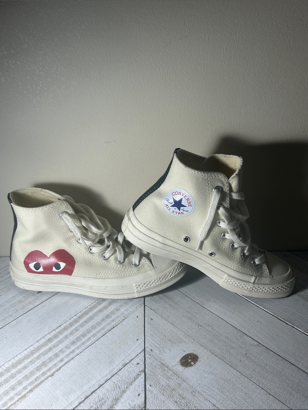 CONVERSE x Comme des Garçon High Top Sneakers Unisex - M3 & W5